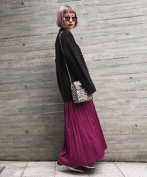 PAGEBOY（ページボーイ）の「プレートスクエアミニBAG（ショルダーバッグ・レディース・ブラック/レオパード/アニマル・FREE）」の19枚目の写真