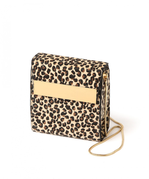 PAGEBOY（ページボーイ）の「プレートスクエアミニBAG（ショルダーバッグ・レディース・ブラック/レオパード/アニマル・FREE）」の8枚目の写真