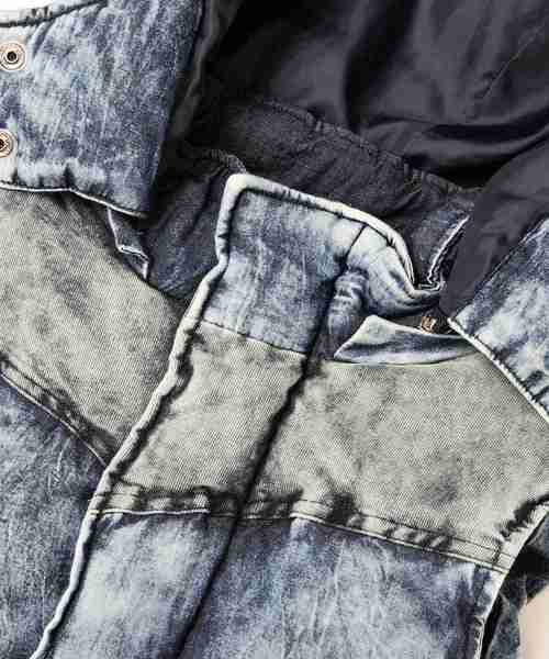 JOKER(ジョーカー)の「デニム中綿ベスト メンズ アウター(ダウンベスト・メンズ・サックスブルー/ブルー系その他・M/L/XL)」の15枚目の写真