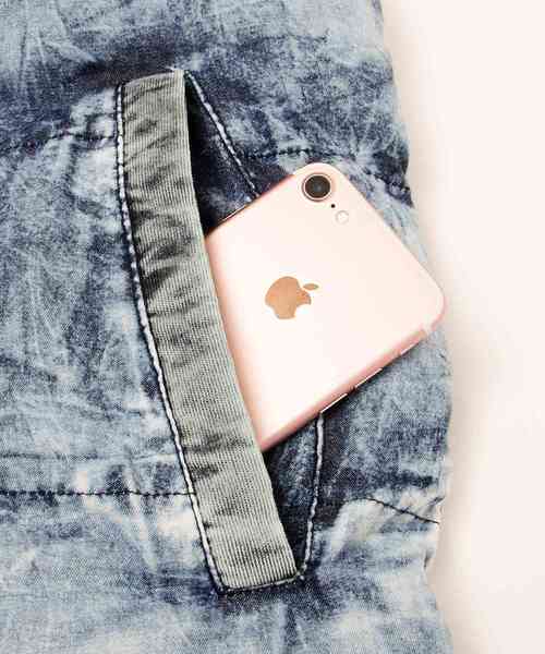 JOKER(ジョーカー)の「デニム中綿ベスト メンズ アウター(ダウンベスト・メンズ・サックスブルー/ブルー系その他・M/L/XL)」の7枚目の写真