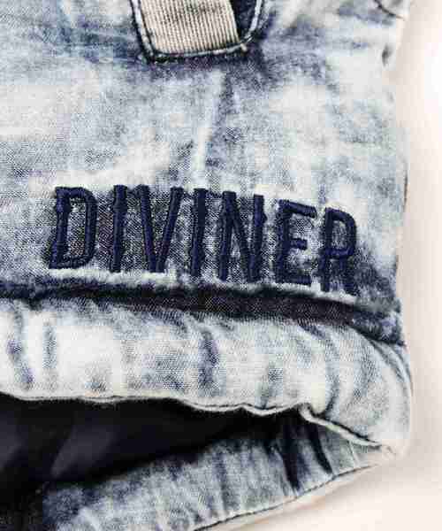 JOKER(ジョーカー)の「デニム中綿ベスト メンズ アウター(ダウンベスト・メンズ・サックスブルー/ブルー系その他・M/L/XL)」の5枚目の写真