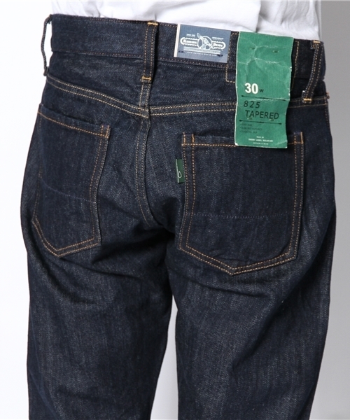 green label relaxing（グリーンレーベルリラクシング）の「▲▲▲セルビッチデニム 825 テーパード5Pパンツ ◆（デニムパンツ・メンズ・ネイビー・30inch/31inch/32inch/33inch/34inch/29inch）」の5枚目の写真