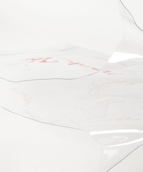 AZS TOKYO(アザストーキョー)の「AZS TOKYO/アザストーキョー/THANK YOU CLEAR BAG/プリントクリアトートバッグ(トートバッグ・メンズ・その他・FREE)」の9枚目の写真