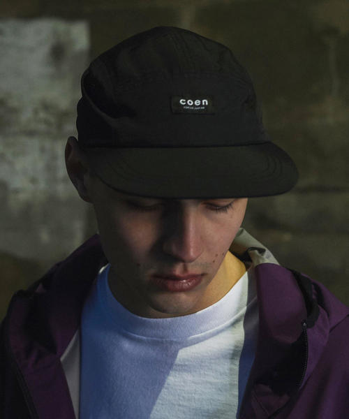 coen(コーエン)の「ナイロンジェットキャップ(UTILITY LINE)(キャップ・メンズ・ブラック/オリーブ/ライトブルー/ベージュ/グレー・FREE)」の6枚目の写真