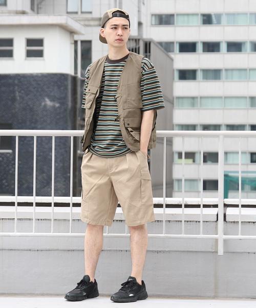 coen(コーエン)の「ナイロンジェットキャップ(UTILITY LINE)(キャップ・メンズ・ブラック/オリーブ/ライトブルー/ベージュ/グレー・FREE)」の9枚目の写真