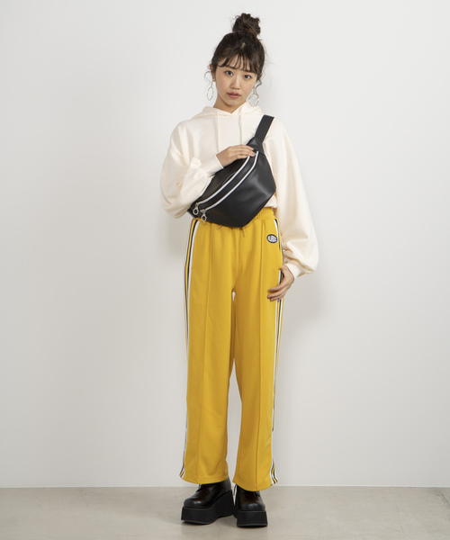 WEGO（ウィゴー）の「WEGO/スナップラインパンツ（その他パンツ・レディース・イエロー/ブルー・FREE）」の9枚目の写真