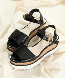 Heather | エナメルアツゾコサンダル　837837(サンダル)