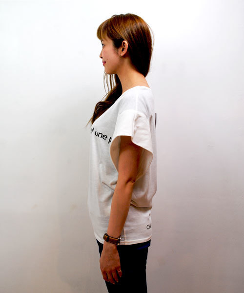 SILAS(サイラス)の「S/S BIG TOP FLORA(Tシャツ/カットソー・レディース・ホワイト/グレー・ONE SIZE)」の6枚目の写真