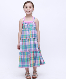 RUGGEDWORKS | マドラスチェックロングドレス(その他パンツ)