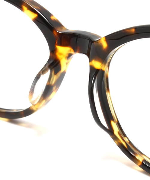 UNITED ARROWS（ユナイテッドアローズ）の「UAW ホソウェリントン CLEAR メガネ◆（メガネ・レディース・ブラック/ダークブラウン・フリー）」の9枚目の写真