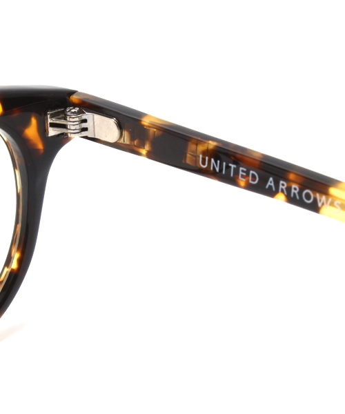 UNITED ARROWS（ユナイテッドアローズ）の「UAW ホソウェリントン CLEAR メガネ◆（メガネ・レディース・ブラック/ダークブラウン・フリー）」の10枚目の写真
