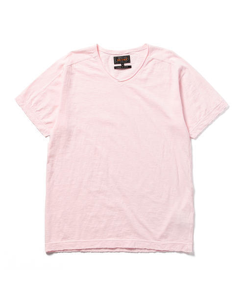 BEAMS PLUS(ビームスプラス)の「BEAMS PLUS / V-NECK TEE(Tシャツ/カットソー・メンズ・オフホワイト/ネイビー/ブラック/ピンク・LARGE/SMALL/MEDIUM/X-LARGE)」の21枚目の写真
