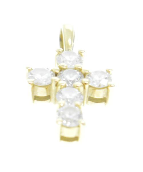 ブランド古着】ブリリアントクロス Sホワイトダイヤ ネックレストップ