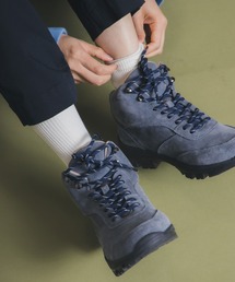 E4649 スエードトレッキングシューズ