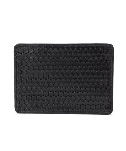 HIROKO HAYASHI（ヒロコハヤシ）の「CARDINALE(カルディナーレ)名刺入れ（名刺入れ・レディース・ブラック/ピンクゴールド・00）」の3枚目の写真