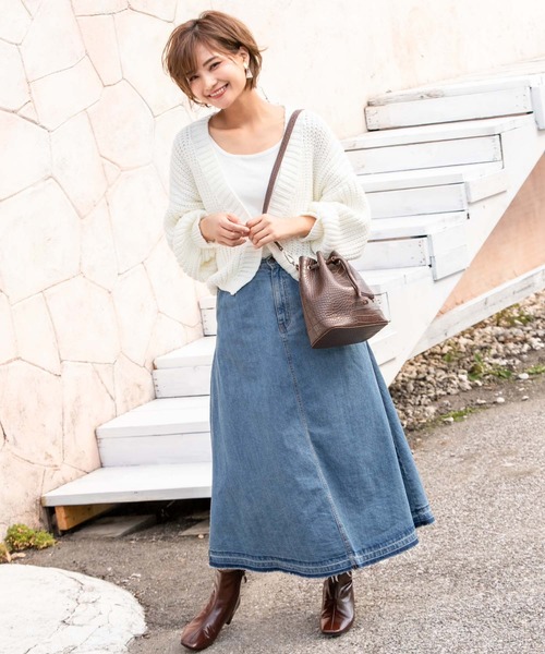 Edit Sheen（エディットシーン）の「クロコ型押し巾着ショルダーバッグ（ショルダーバッグ・レディース・ブラック/ブラウン・FREE）」の17枚目の写真