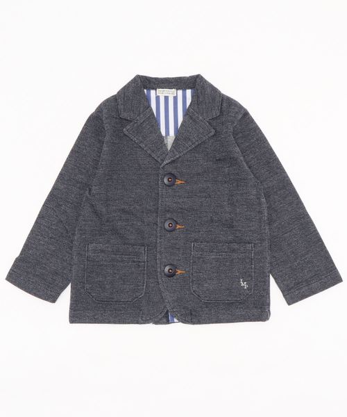 RAGMART（ラグマート）の「カットソージャケット（テーラードジャケット・キッズ・グレー/ネイビー・130cm/100cm/110cm/120cm）」の9枚目の写真