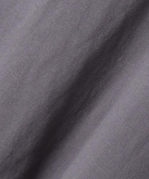 coen(コーエン)の「【WEB限定カラー】USAコットンバックスリットロングスリーブカットソー(ロングTシャツ/ロンT)(Tシャツ/カットソー・レディース・ダークグレー/パープル/ナチュラル/ブラック/オリーブ/ホワイト・FREE)」の11枚目の写真