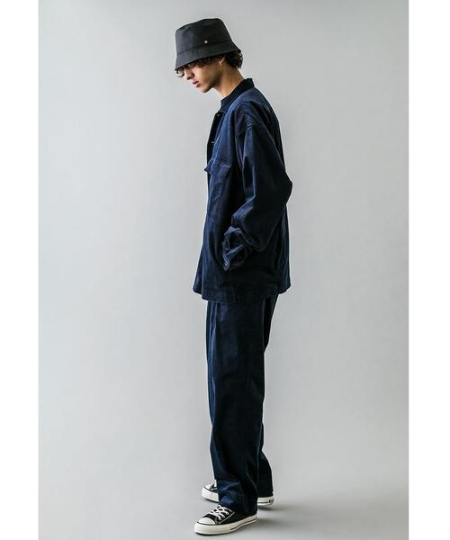 MONKEY TIME(モンキータイム)の「<monkey time> 7WALE SOFT CORD CPO SHIRT/シャツ(シャツ/ブラウス・メンズ・ライム/ベージュ/ネイビー・XL/L/S/M)」の5枚目の写真