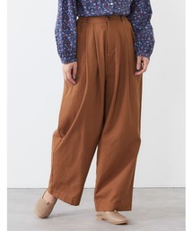 POU DOU DOU | 9分丈ボリュームタックパンツ(その他パンツ)