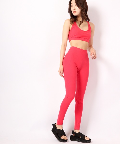 DIMENSIONE danza（ディメンシオーネ ダンツァ）の「ロゴロングレギンス（レギンス/スパッツ・レディース・ピンクベージュ/ブラック・SMALL/MEDIUM）」の12枚目の写真