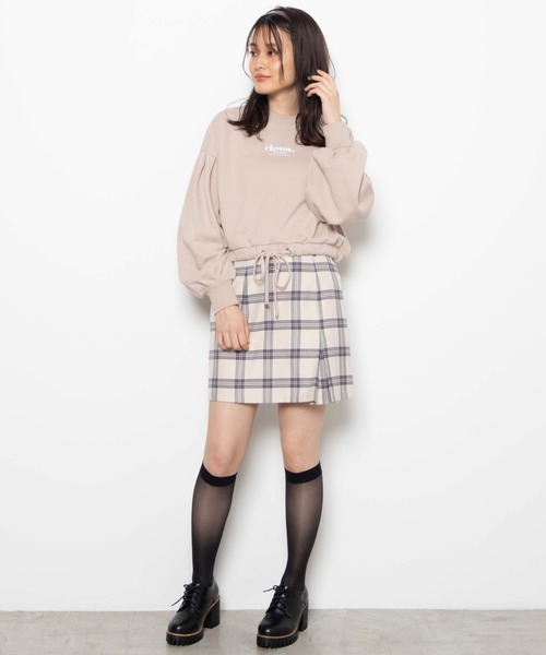 WEGO(ウィゴー)の「WEGO/ロゴドロストビッグシルエットプルオーバー(スウェット・レディース・ベージュ/アイボリー/ライトグレー・FREE)」の11枚目の写真
