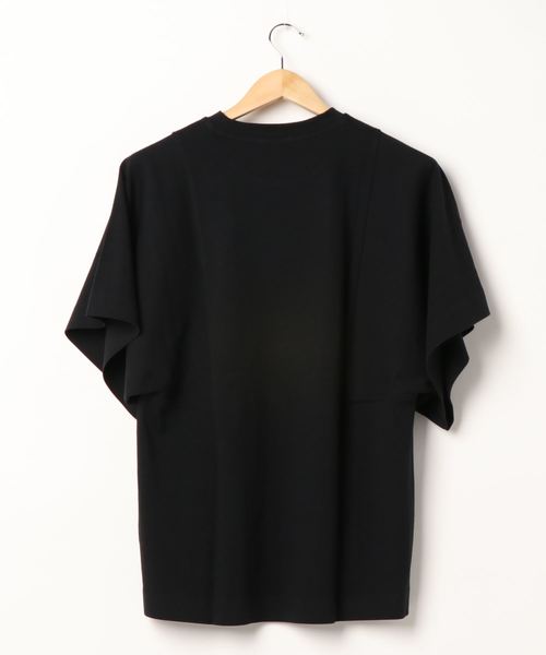 CLANE（クラネ）の「T-LINE BIG TOPS（Tシャツ/カットソー・レディース・ホワイト/ブラック/ベージュ・1/2）」の4枚目の写真