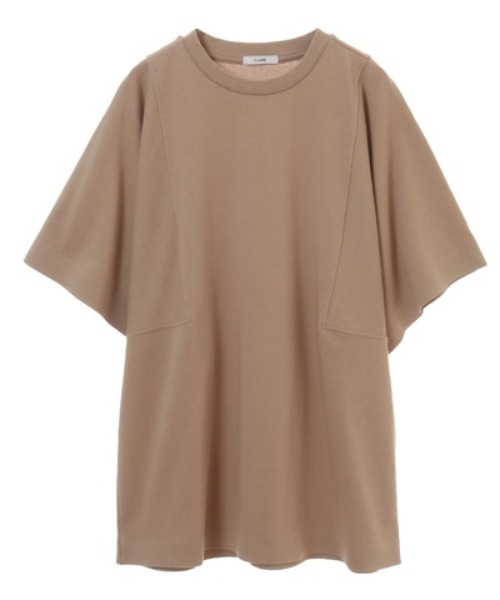 CLANE（クラネ）の「T-LINE BIG TOPS（Tシャツ/カットソー・レディース・ホワイト/ブラック/ベージュ・1/2）」の5枚目の写真