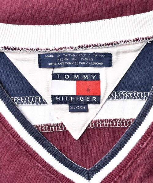 激レア 90s トミーヒルフィガー ジーンズ スウェット ホッケースタイル TOMMY HILFIGER（トミーヒルフィガー）の「【ヴィンテージ古着