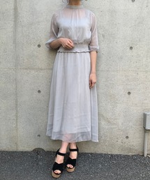 FUN.TRINITY | シースルーワンピース(ワンピース)