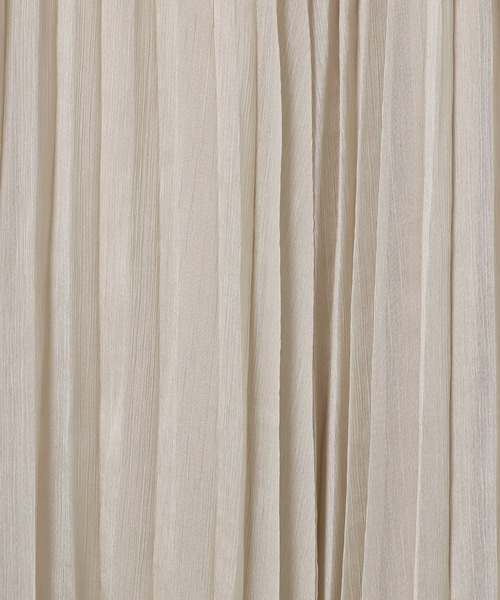 BAYFLOW（ベイフロー）の「シアープリーツスカート（スカート・レディース・アイボリー/ブルー/ブラウン/ライトグリーン・MEDIUM/SMALL）」の19枚目の写真