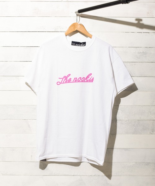 THE Nookie(ザヌーキー)の「/THE nookie/NEON SS T(Tシャツ/カットソー・レディース・ブラック/ホワイト・FREE)」の2枚目の写真