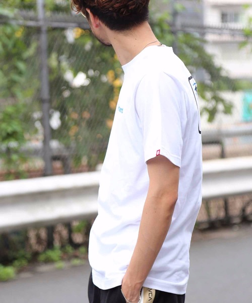 ELEMENT(エレメント)の「ELEMENT メンズ CORETTA SS Tシャツ/エレメント 半袖 バックプリント ストリート スケート(Tシャツ/カットソー・メンズ・ブラック/ホワイト/ホワイト系その他・MEDIUM/LARGE/X-LARGE)」の6枚目の写真