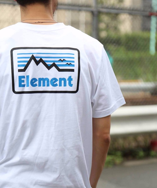 ELEMENT(エレメント)の「ELEMENT メンズ CORETTA SS Tシャツ/エレメント 半袖 バックプリント ストリート スケート(Tシャツ/カットソー・メンズ・ブラック/ホワイト/ホワイト系その他・MEDIUM/LARGE/X-LARGE)」の8枚目の写真