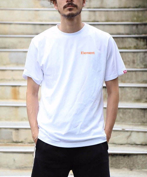 ELEMENT(エレメント)の「ELEMENT メンズ CORETTA SS Tシャツ/エレメント 半袖 バックプリント ストリート スケート(Tシャツ/カットソー・メンズ・ブラック/ホワイト/ホワイト系その他・MEDIUM/LARGE/X-LARGE)」の15枚目の写真