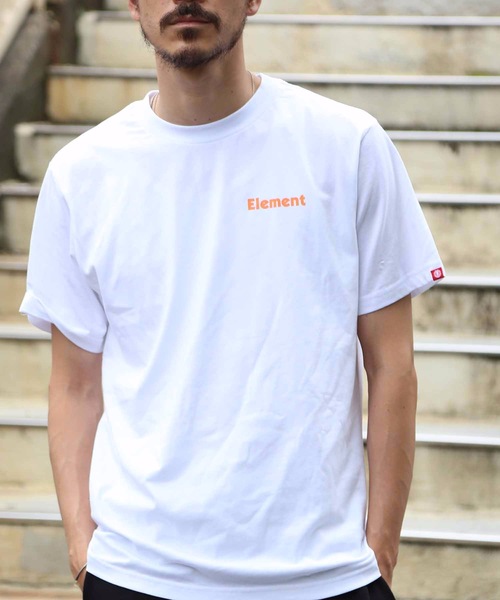 ELEMENT(エレメント)の「ELEMENT メンズ CORETTA SS Tシャツ/エレメント 半袖 バックプリント ストリート スケート(Tシャツ/カットソー・メンズ・ブラック/ホワイト/ホワイト系その他・MEDIUM/LARGE/X-LARGE)」の16枚目の写真