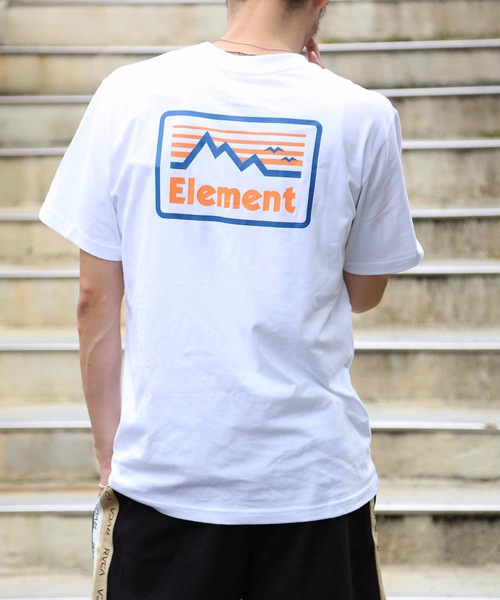 ELEMENT(エレメント)の「ELEMENT メンズ CORETTA SS Tシャツ/エレメント 半袖 バックプリント ストリート スケート(Tシャツ/カットソー・メンズ・ブラック/ホワイト/ホワイト系その他・MEDIUM/LARGE/X-LARGE)」の17枚目の写真