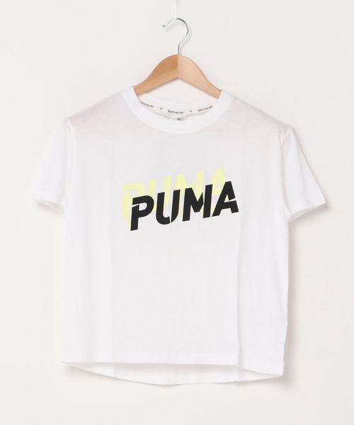 PUMA(プーマ)の「プーマ PUMA MODERN SPORTS ロゴTシャツ(Tシャツ/カットソー・レディース・ホワイト/ピンク/ブラック・L/XL/S/M)」の2枚目の写真