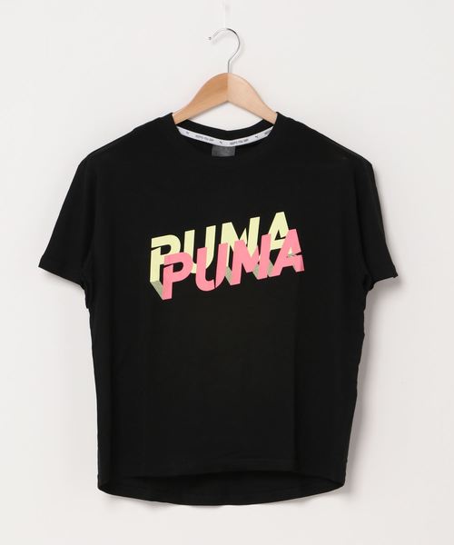 PUMA(プーマ)の「プーマ PUMA MODERN SPORTS ロゴTシャツ(Tシャツ/カットソー・レディース・ホワイト/ピンク/ブラック・L/XL/S/M)」の3枚目の写真