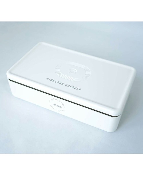 a.depeche（アデペシュ）の「【CoCo:LO】UV殺菌除菌ボックスワイヤレスチャージャー  充電器  ウイルス対策（生活家電・レディース・ホワイト・FREE）」の9枚目の写真