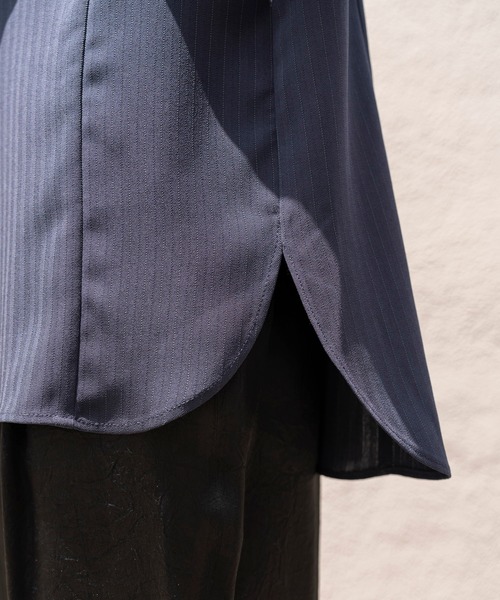 メゾンスペシャル　シャツジャケット MAISON SPECIAL シャツ 「UNISEX」Sheer Silk Prime-Over Shirt