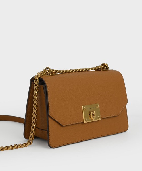 CHARLES & KEITH（チャールズ & キース）の「メタリックプッシュ