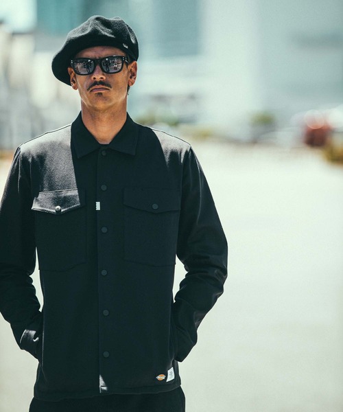 美品 CRIMIE×Dickies ワークジャケット ブラック Lサイズ CRIMIE（クライミー）の「CRIMIE×Dickies FIELD TYPE WORK