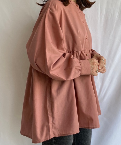 She's Closet（シーズクローゼット）の「スタンドカラー長袖