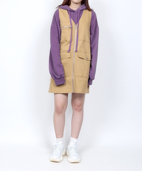 PUNYUS - PUNYUS ピグメントパーカー PUNYUS（プニュズ）の「ピグメントパーカー（パーカー）」 - WEAR