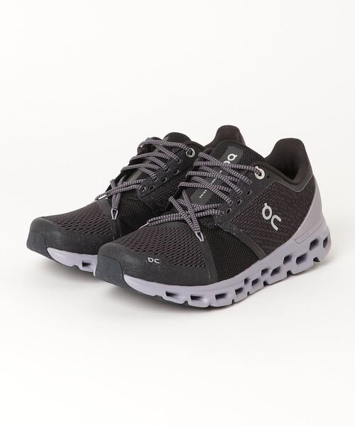 ON オン クラウドストラトス Cloudstratus (Black/Lilac)（スニーカー）｜On（オン）のファッション通販