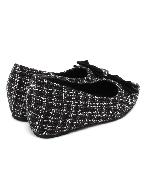 Heather(ヘザー)の「ポインテッドパンプス 552309(パンプス・レディース・ブラック/グレー系その他・LARGE/MEDIUM)」の5枚目の写真