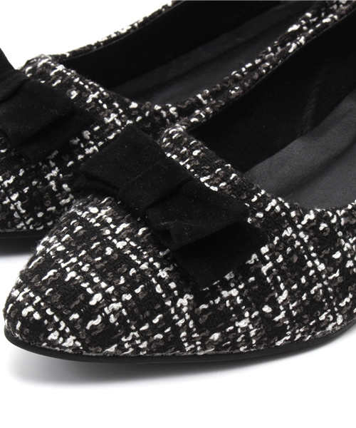 Heather(ヘザー)の「ポインテッドパンプス 552309(パンプス・レディース・ブラック/グレー系その他・LARGE/MEDIUM)」の6枚目の写真