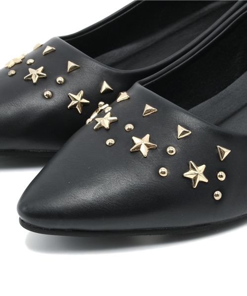 Heather(ヘザー)の「ポインテッドパンプス 552309(パンプス・レディース・ブラック/グレー系その他・LARGE/MEDIUM)」の7枚目の写真