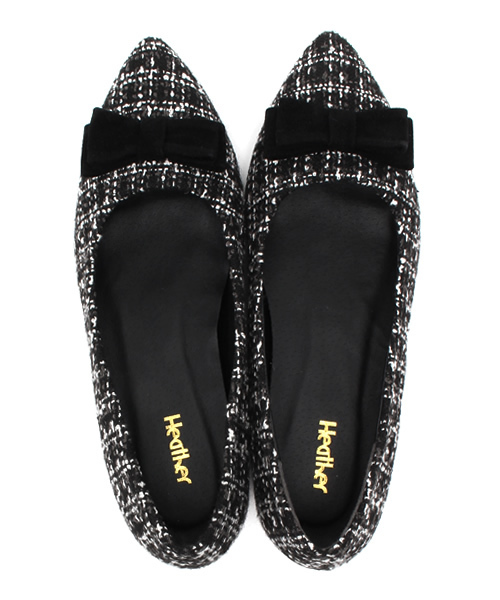 Heather(ヘザー)の「ポインテッドパンプス 552309(パンプス・レディース・ブラック/グレー系その他・LARGE/MEDIUM)」の9枚目の写真